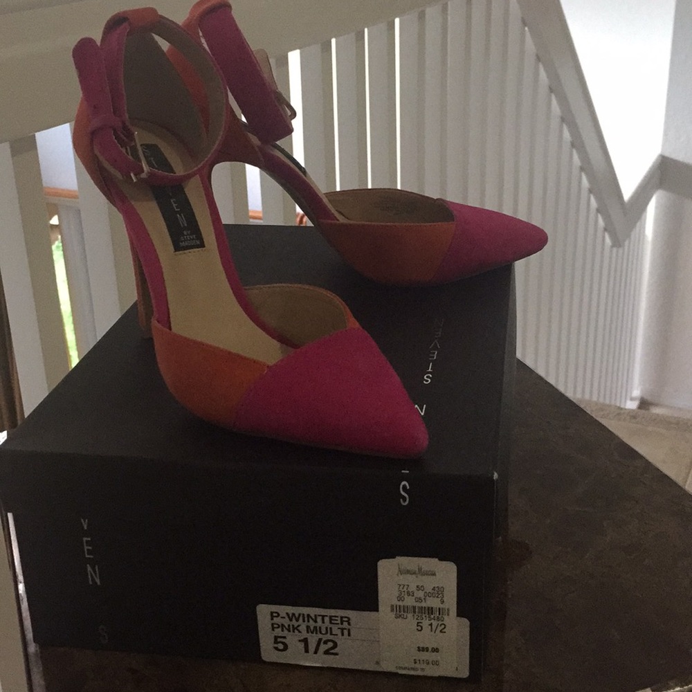 Steven by Steve Madden Suede P-Winter Multicolor